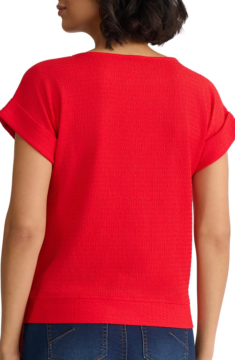 Jones New York Texture Dolman Top, Alternate, color, Rouge