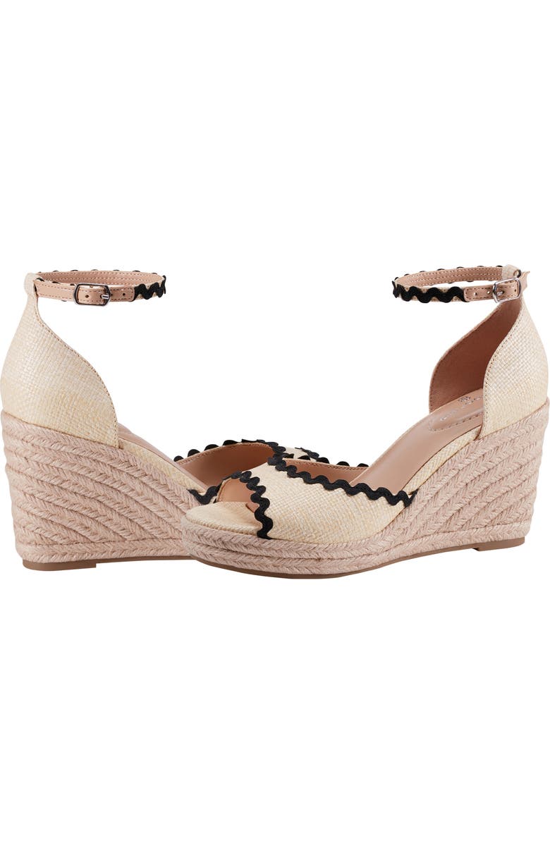 Bandolino Kendri Espadrille Wedge Sandal, Alternate, color, Light Natural