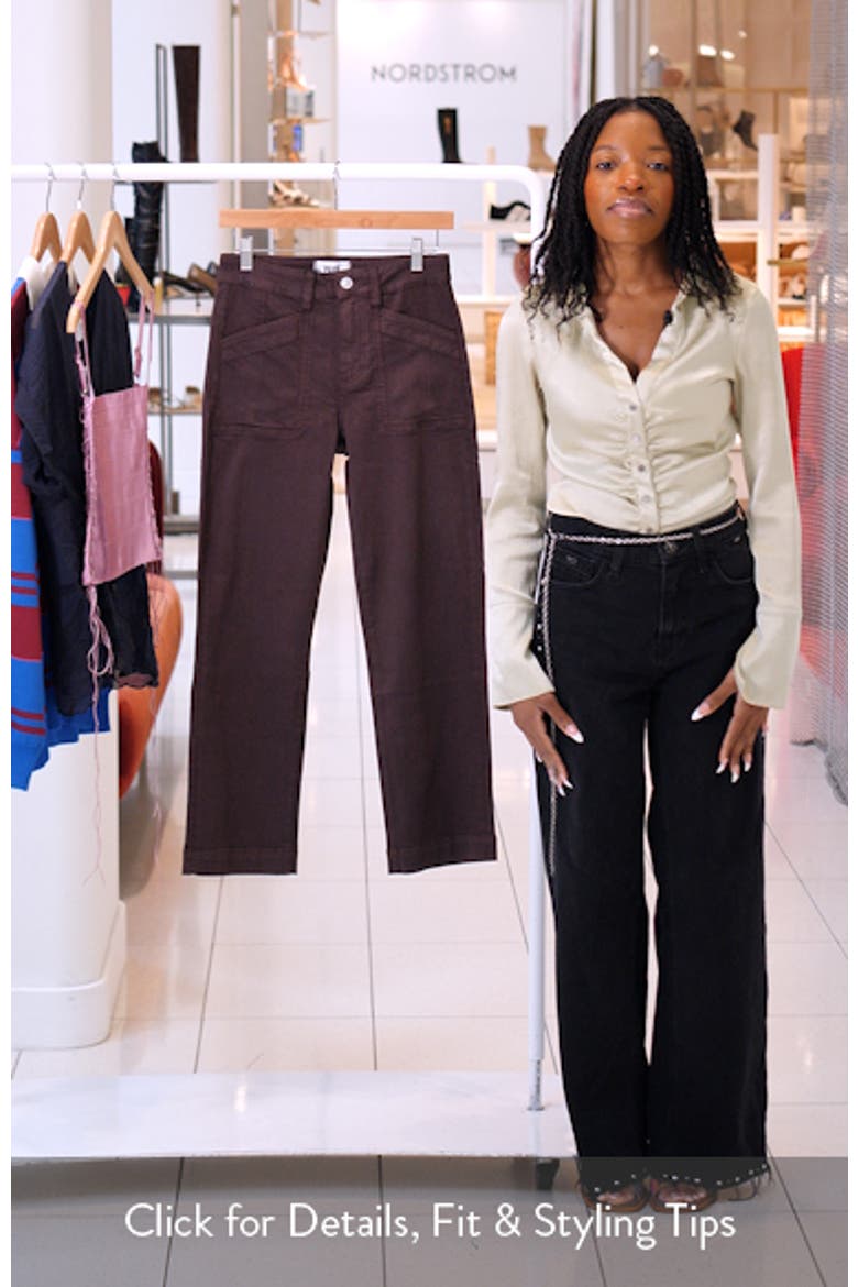 Quincy Ankle Straight Leg Pants video