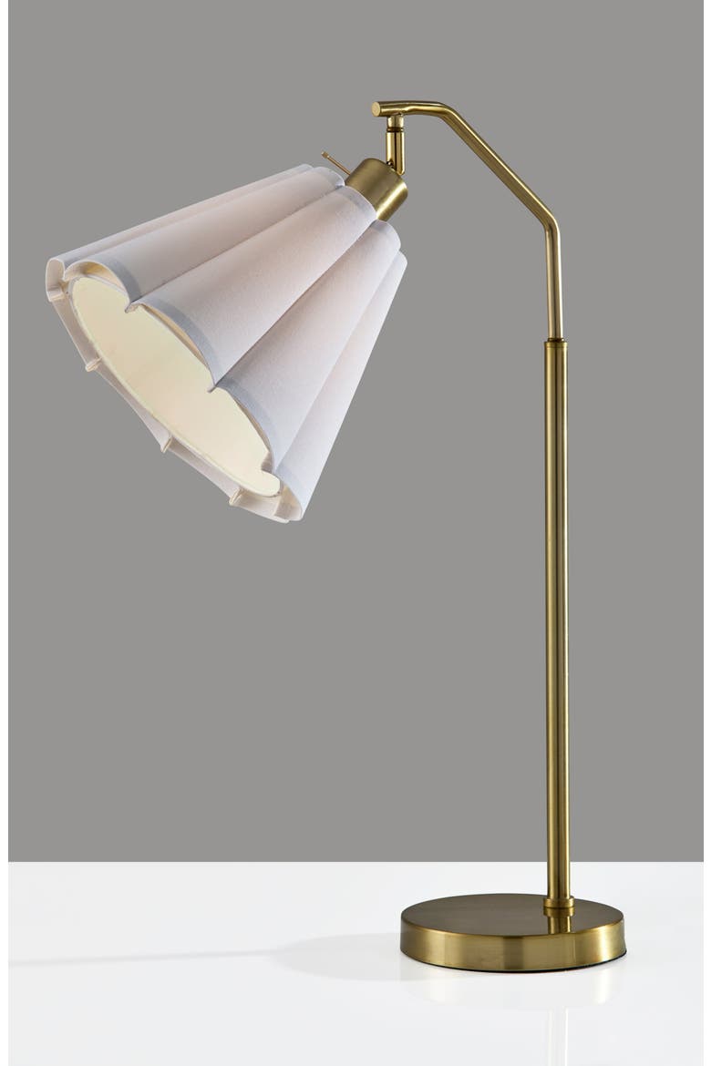 Lyra Table Lamp, Alternate, color, ANTIQUE BRASS