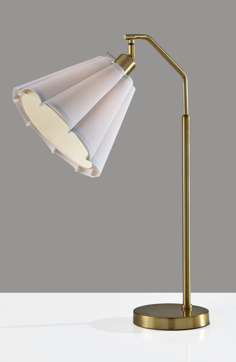 ADESSO LIGHTING Lyra Table Lamp, Alternate, color, Antique Brass