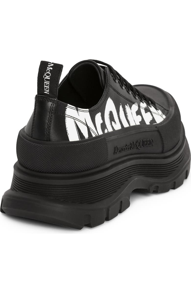 McQueen Tread Slick Graffiti Low Top Sneaker, Alternate, color,
