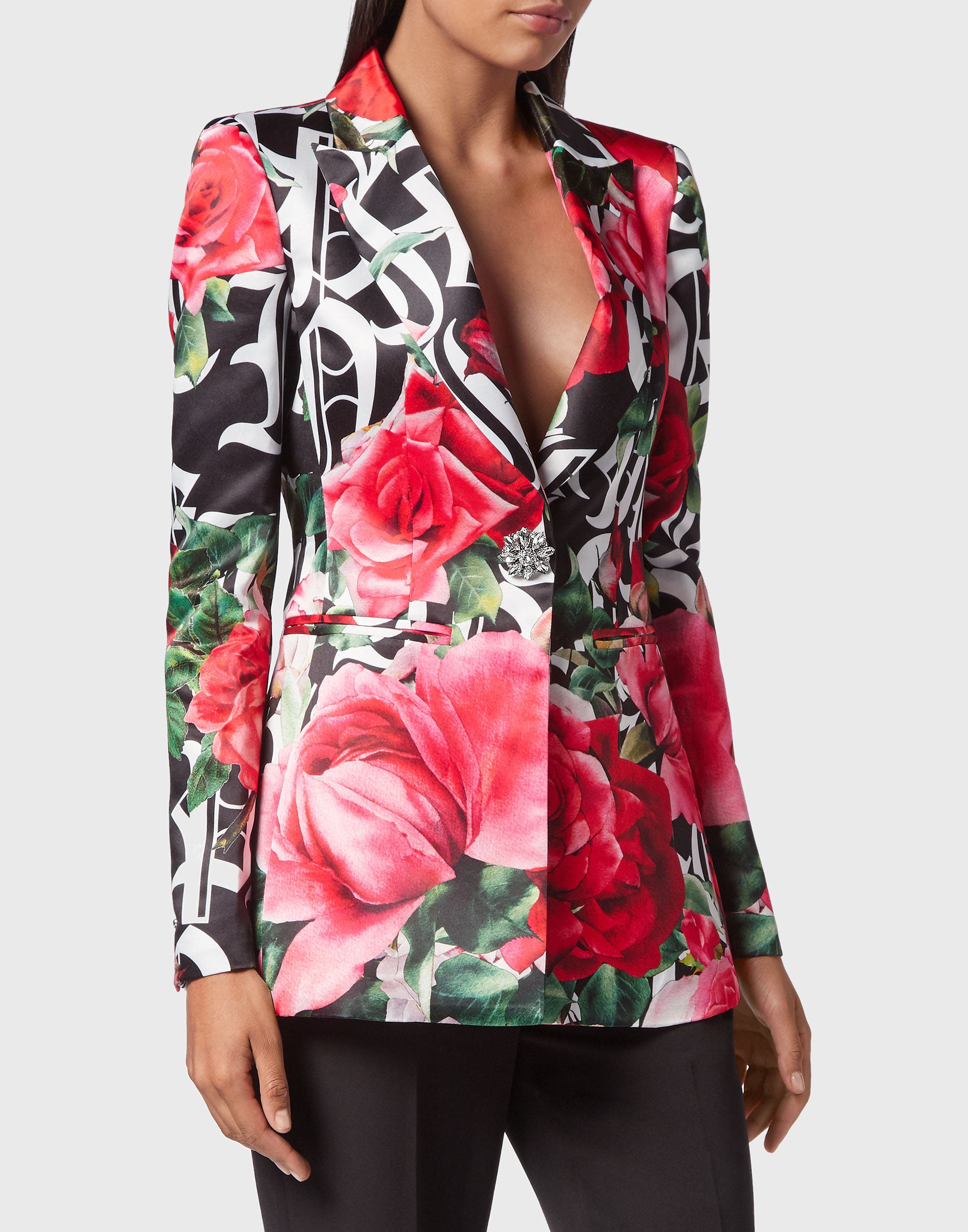 selected black/rose