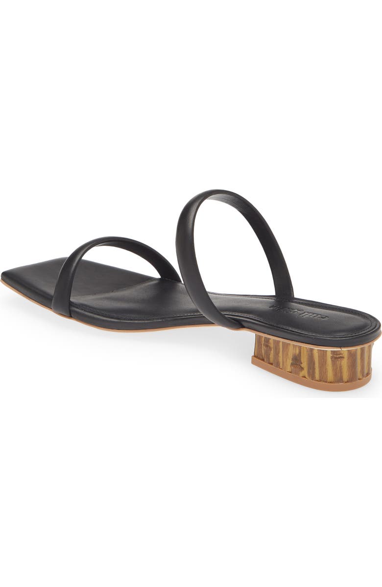 Cult Gaia Liz Square Toe Block Heel Slide Sandal, Alternate, color,