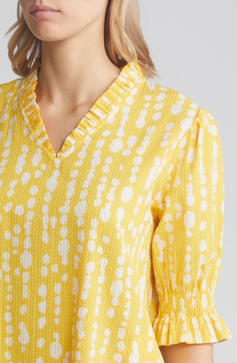 Masai Copenhagen Nydela Abstract Print Cotton Dress, Alternate, color, 