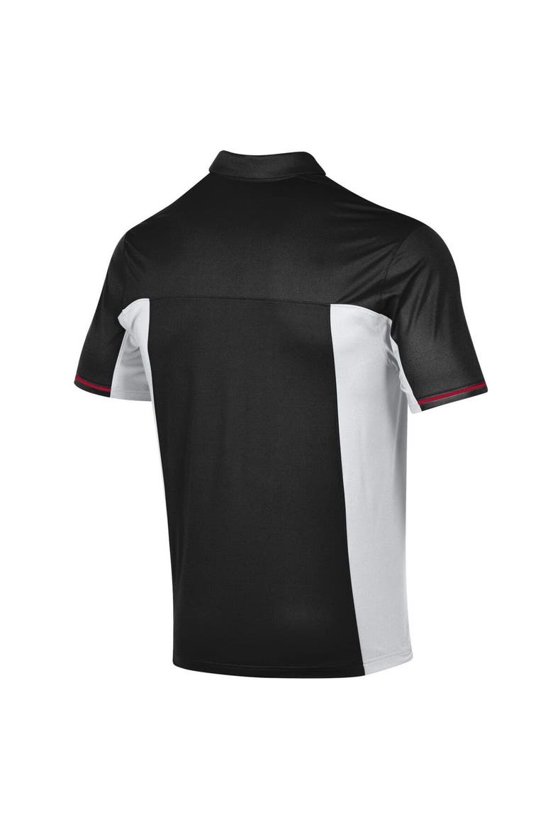 Men's Under Armour Black Texas Tech Red Raiders Throwback Special Game Polo, Alternate, color, Black