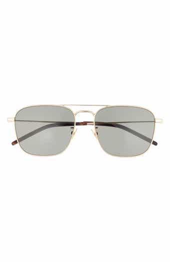 Saint Laurent 56mm Aviator Sunglasses