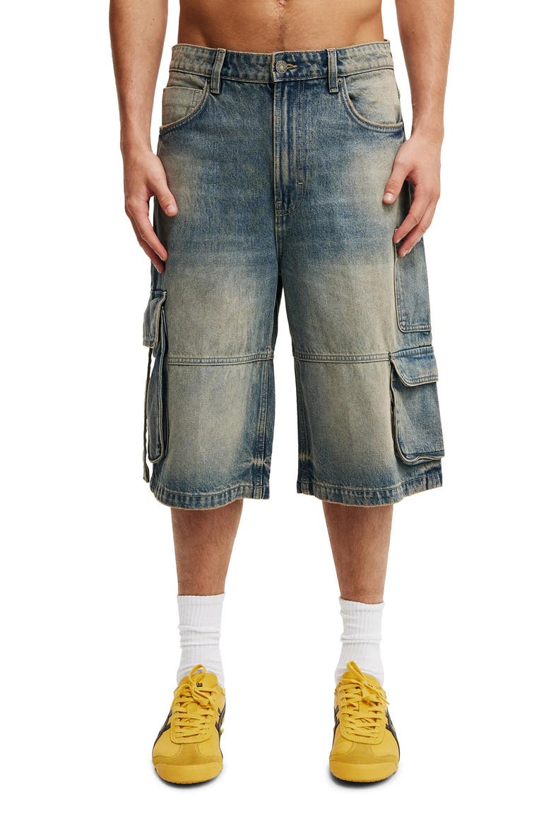 Men's Super Baggy Jort, Main, color, Cargo Sandstorm Blue