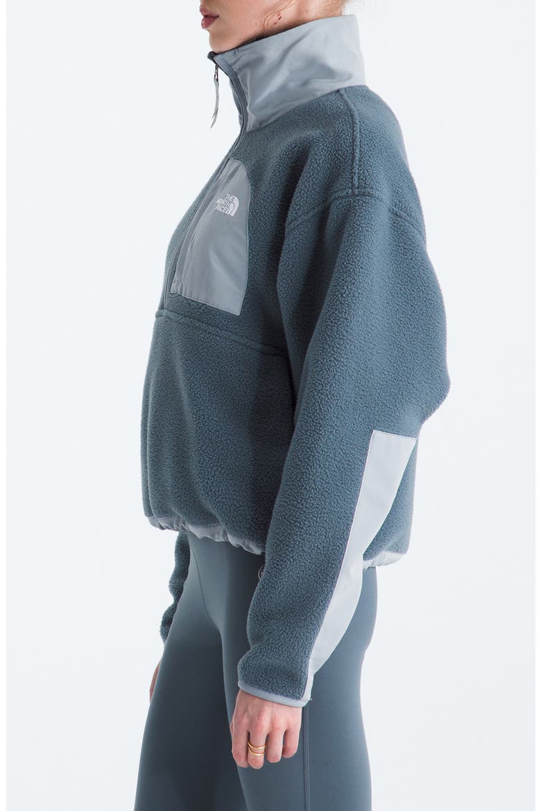 Yumiori Off Peak Recycled Fleece Pullover, Alternate, color, GRANITE GREY FROST G