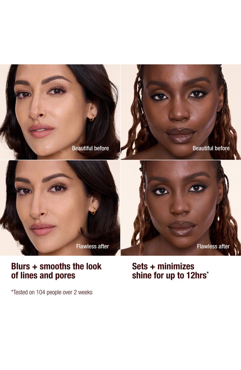 Charlotte Tilbury Airbrush Flawless Finish Setting Powder, Alternate, color, 4 Deep Refillable