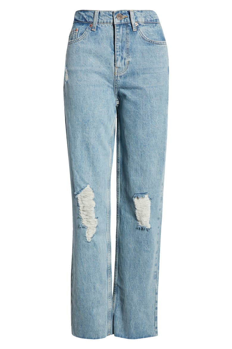 Pax Ripped High Waist Jeans, Alternate, color, SUMMER VINTAGE