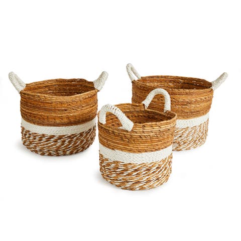 Key Largo Round Baskets Set of 3