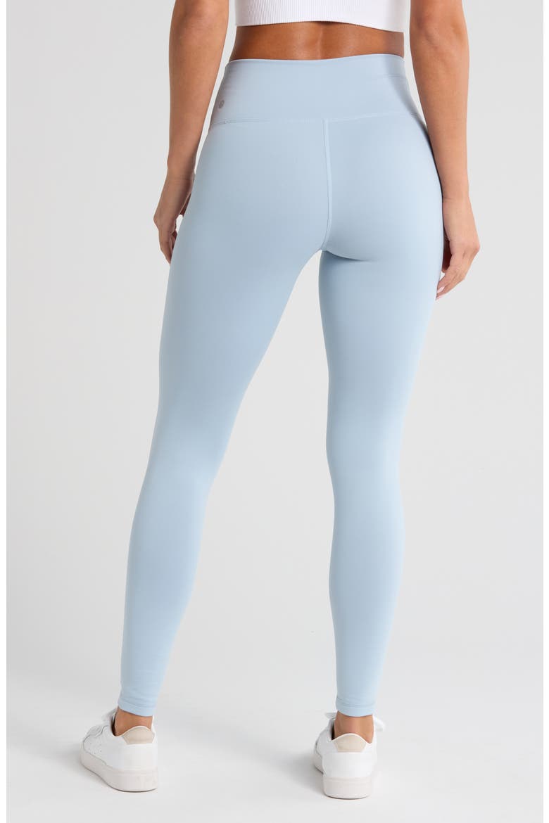 High Waist Fleece Lined Leggings, Alternate, color, BLUE FOG