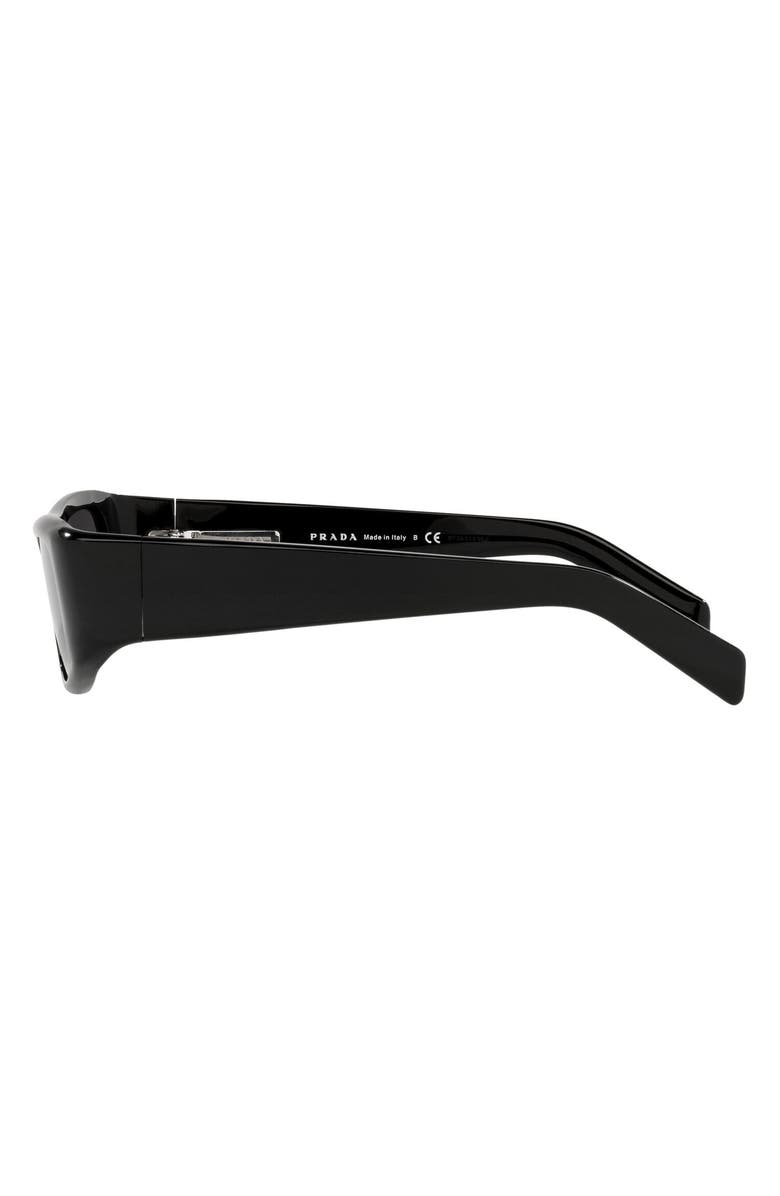 Prada 49mm Rectangular Sunglasses, Alternate, color, 