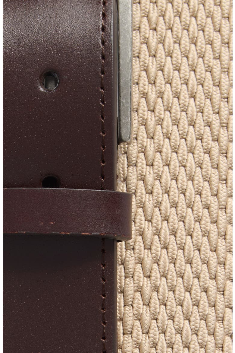 Stretch Webbed Belt, Alternate, color, KHAKI