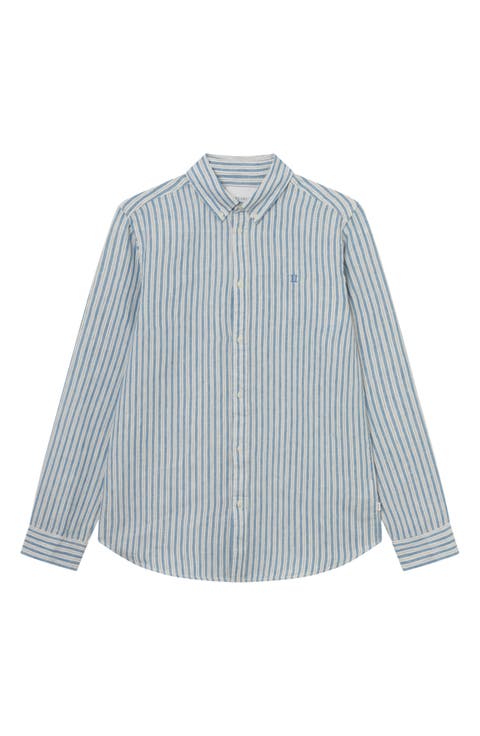 Kristian Linen Button-Up Shirt