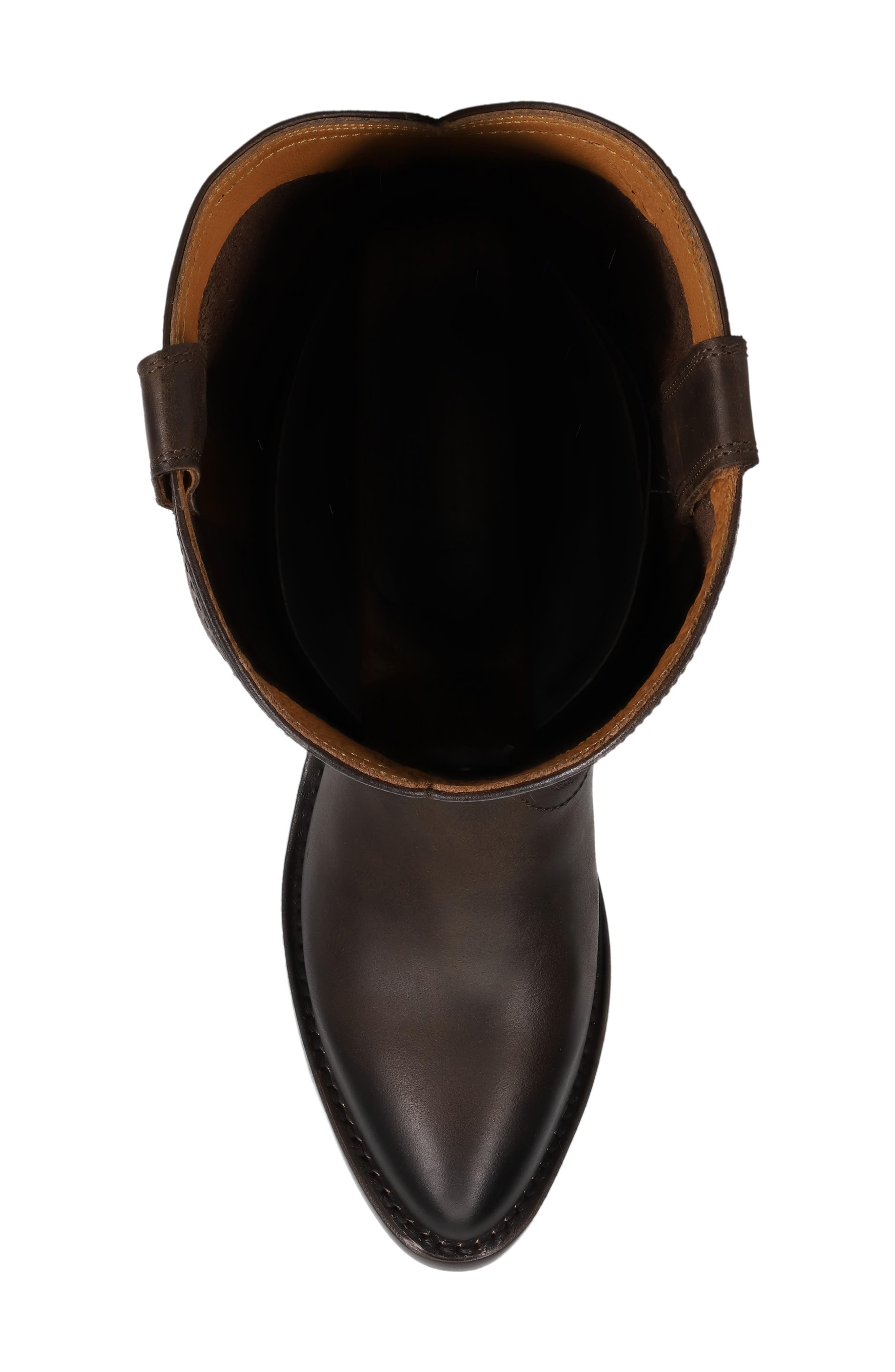 Billy Softy Tall Western Boot, Alternate, color, BROWN
