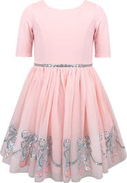 Zunie Kids' Ballet Slipper Skirt Dress