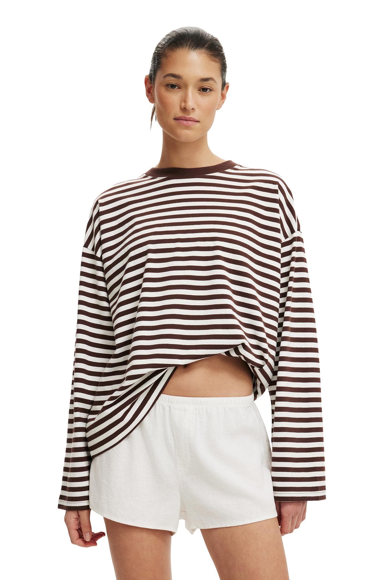 Sophie Stripe Dark Oak