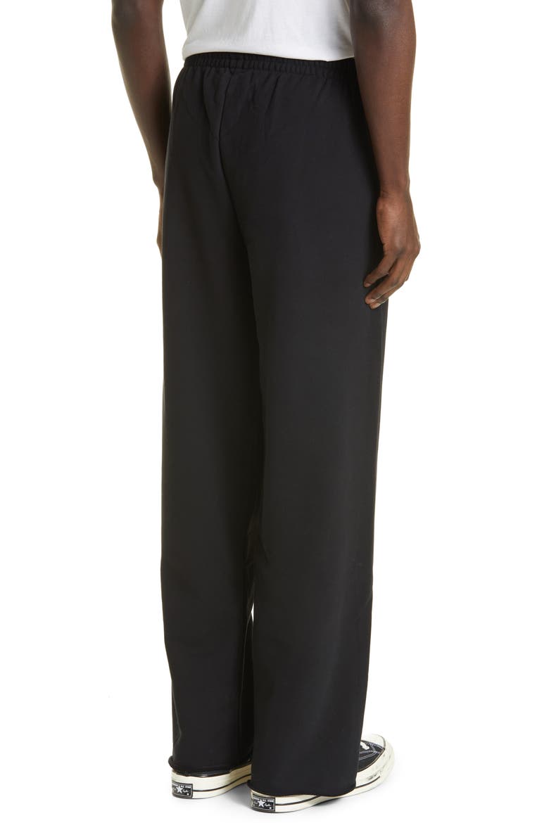 365 Unisex Organic Cotton Track Pants, Alternate, color, BLACK