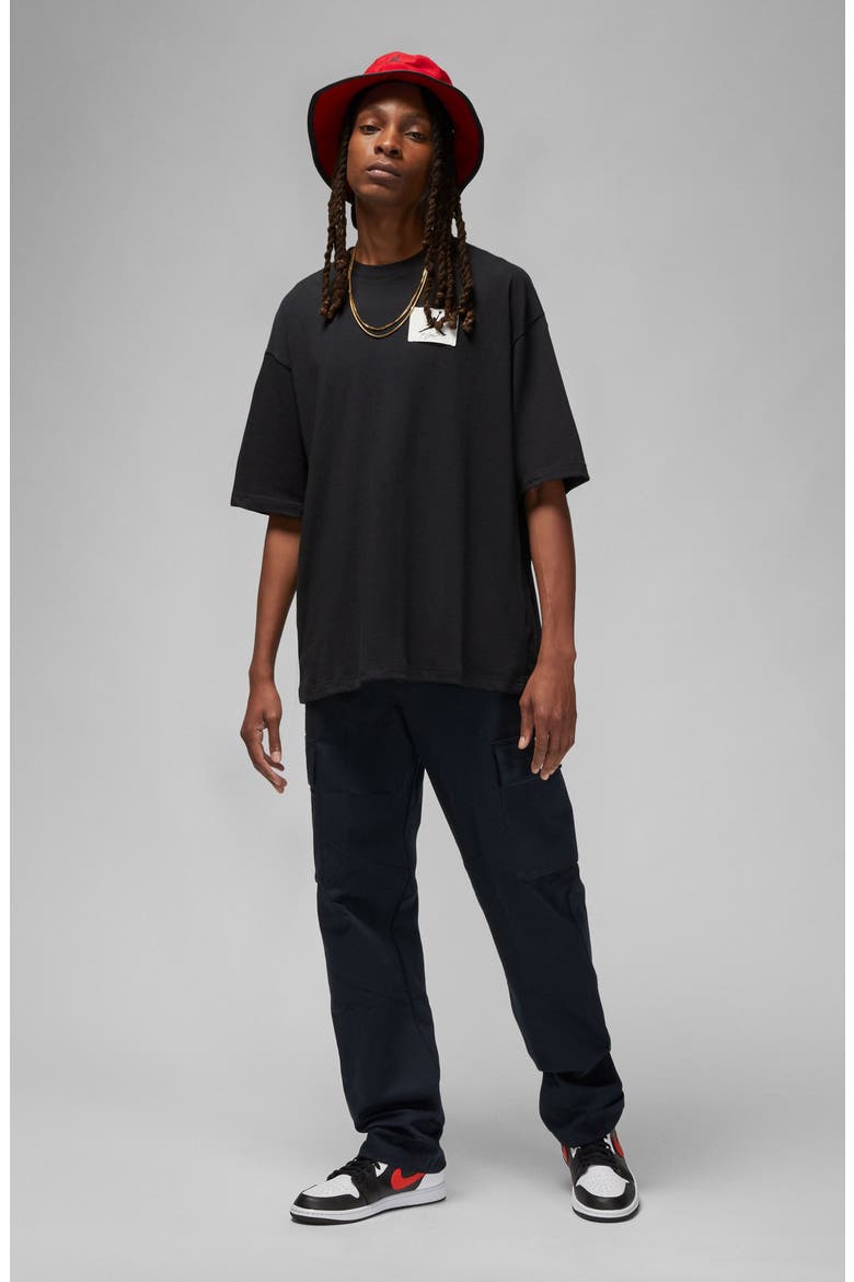 Flight Essentials Jumpman Oversize T-Shirt, Alternate, color, BLACK