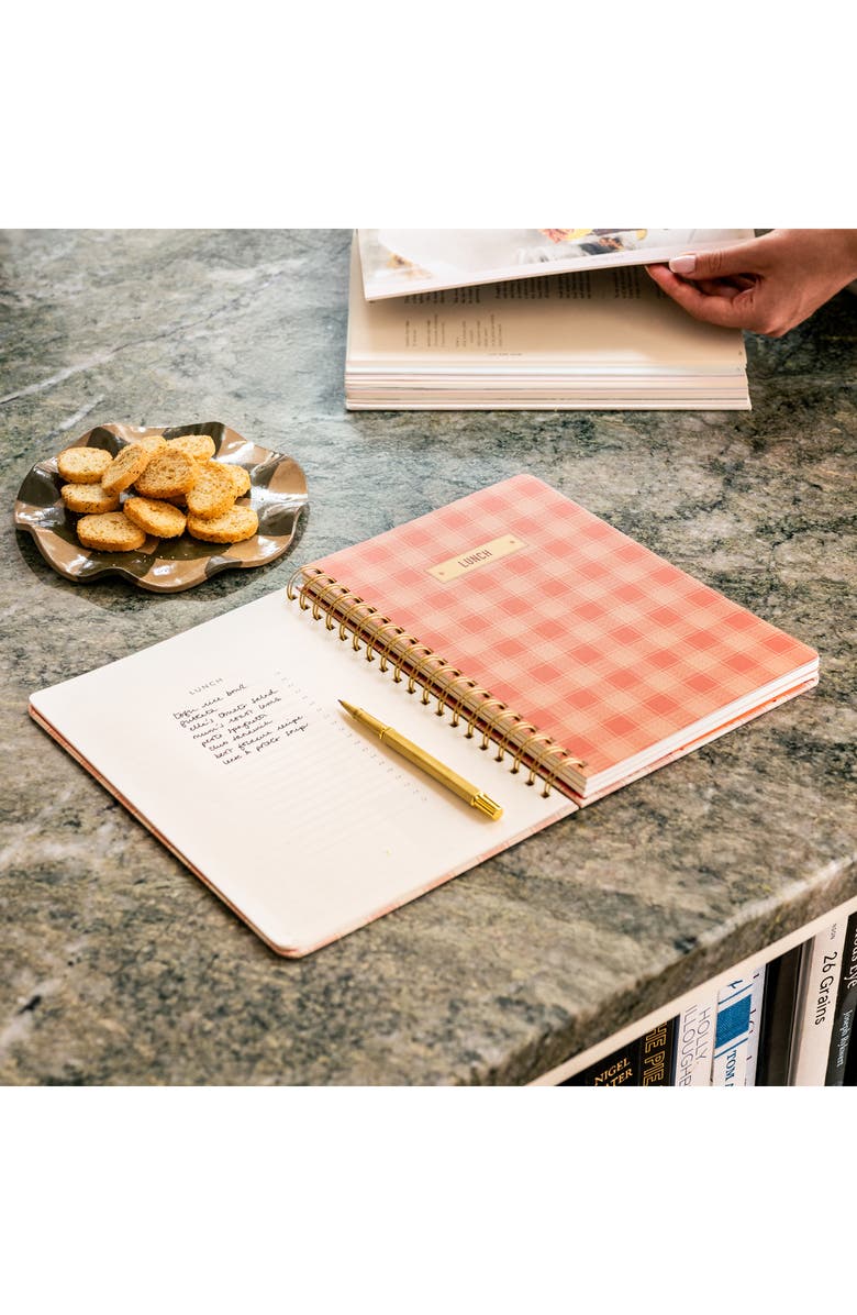 Papier Lobster Gingham Recipe Journal, Alternate, color,