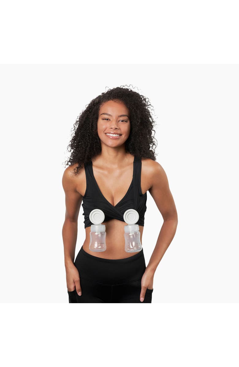 LARKEN X Nursing + Hands - Free Pumping Bra Bundle Sage, Sand and Black, Alternate, color, Sage, Sand And Black