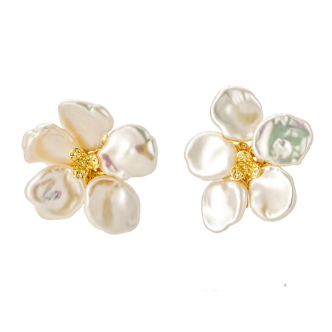 Elodie Baroque Stud Earrings