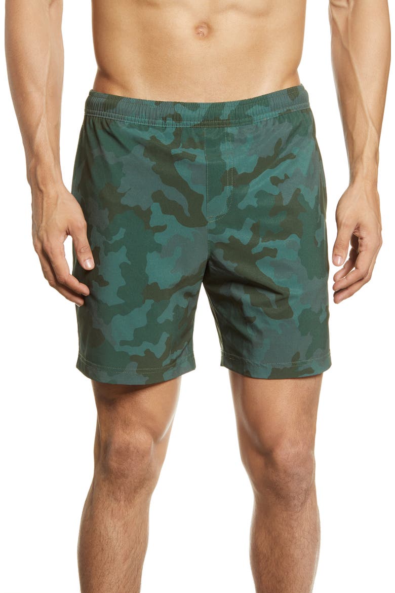 The You Can't See Mes Shorts, Main, color, DARK GREEN