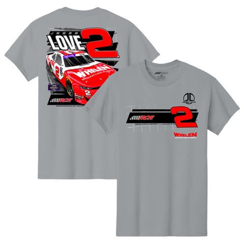 Men's Richard Childress Racing Team Collection Gray Jesse Love Jr. Whelen Car T-Shirt