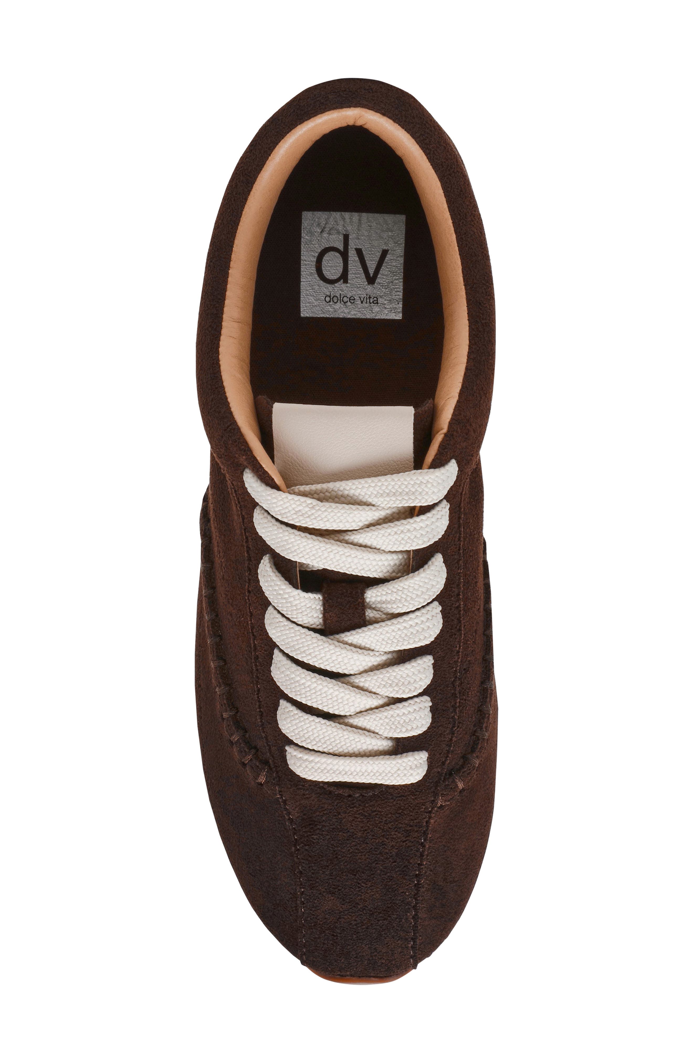 DV by Dolce Vita Farrah Sneaker, Alternate, color, Brown