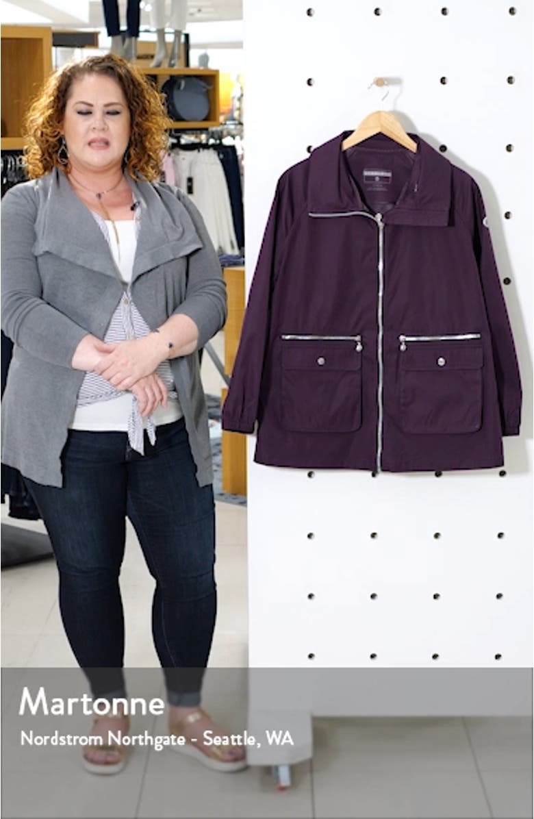 Short Water Resistant Raincoat, sales video thumbnail