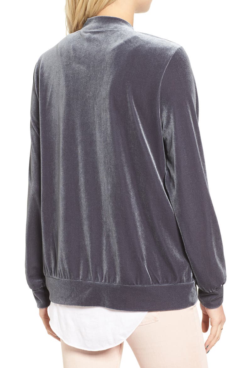 Track Jacket, Main, color, GREY CLOUDBURST
