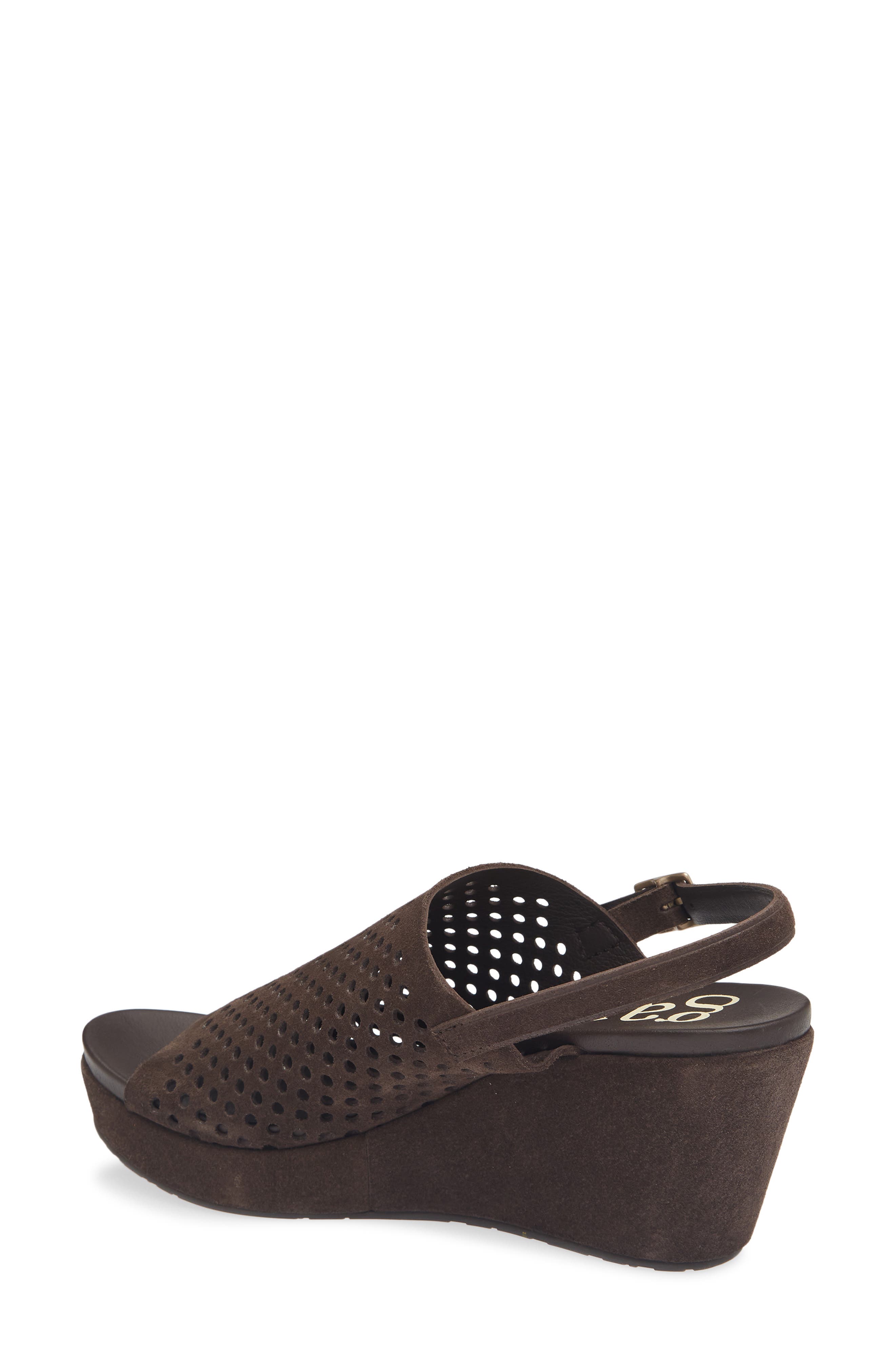 Alvara Slingback Wedge Sandal, Alternate, color, BROWN CASTORO