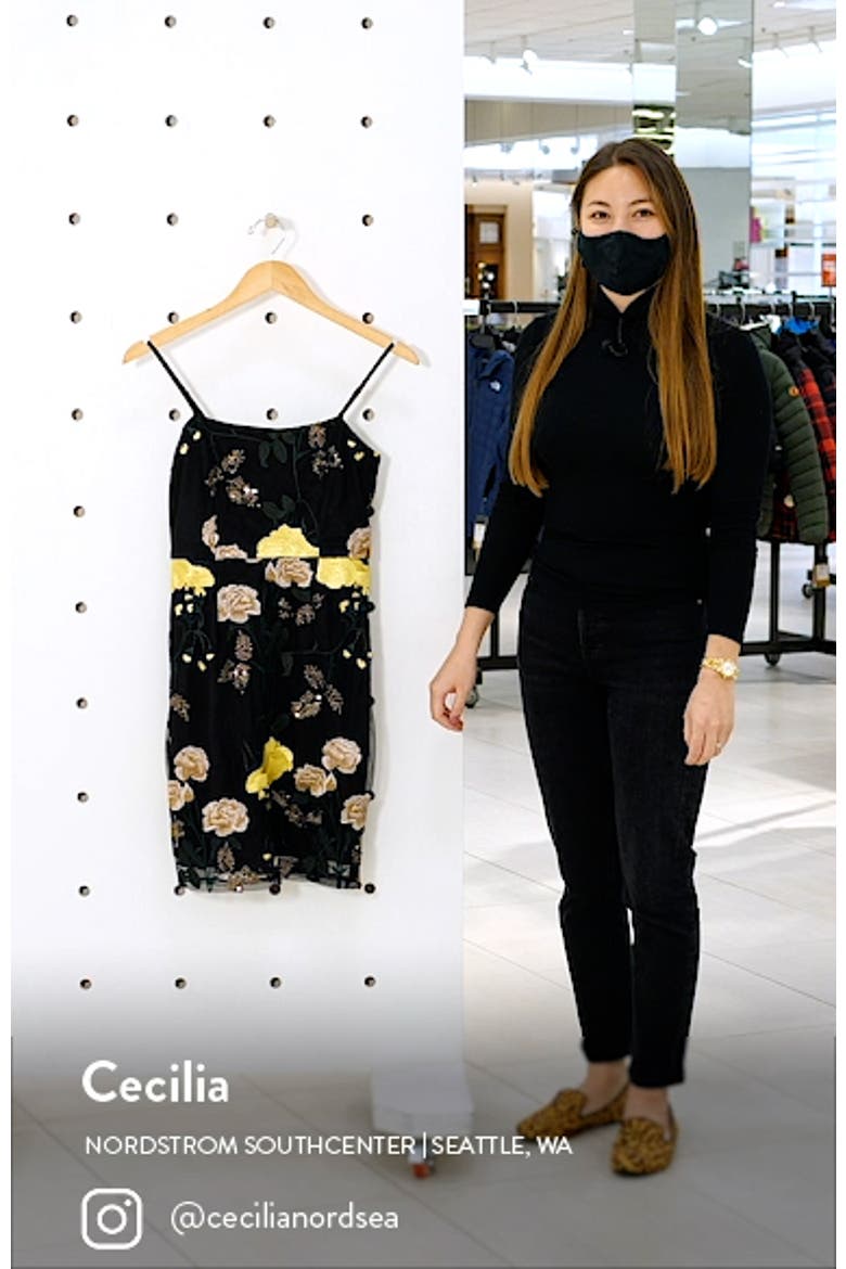 Embroidered Sequin Dress video