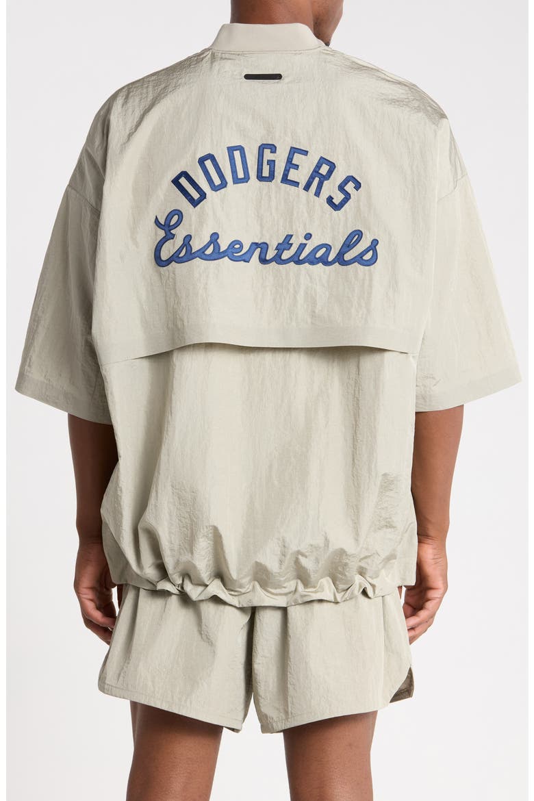 Dodgers Three-Quarter-Sleeve Pullover, Alternate, color, SEAL