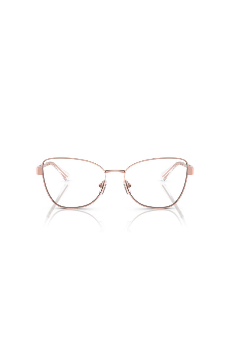Michael Kors 56mm Butterfly optical glasses, Alternate, color, Pink