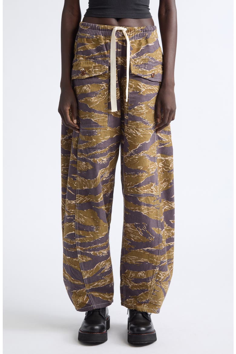 Reversible Utility Pants, Main, color, GREEN CAMO