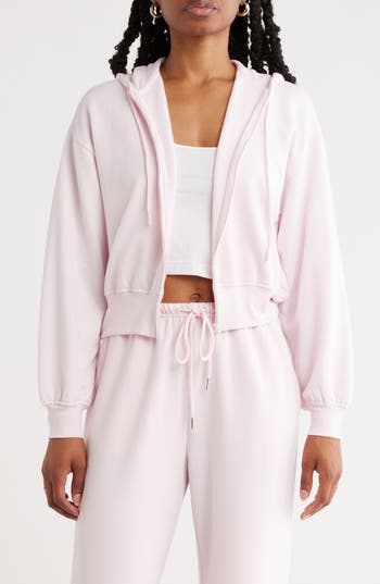Abound Loved Fleece Zip Hoodie In Pink