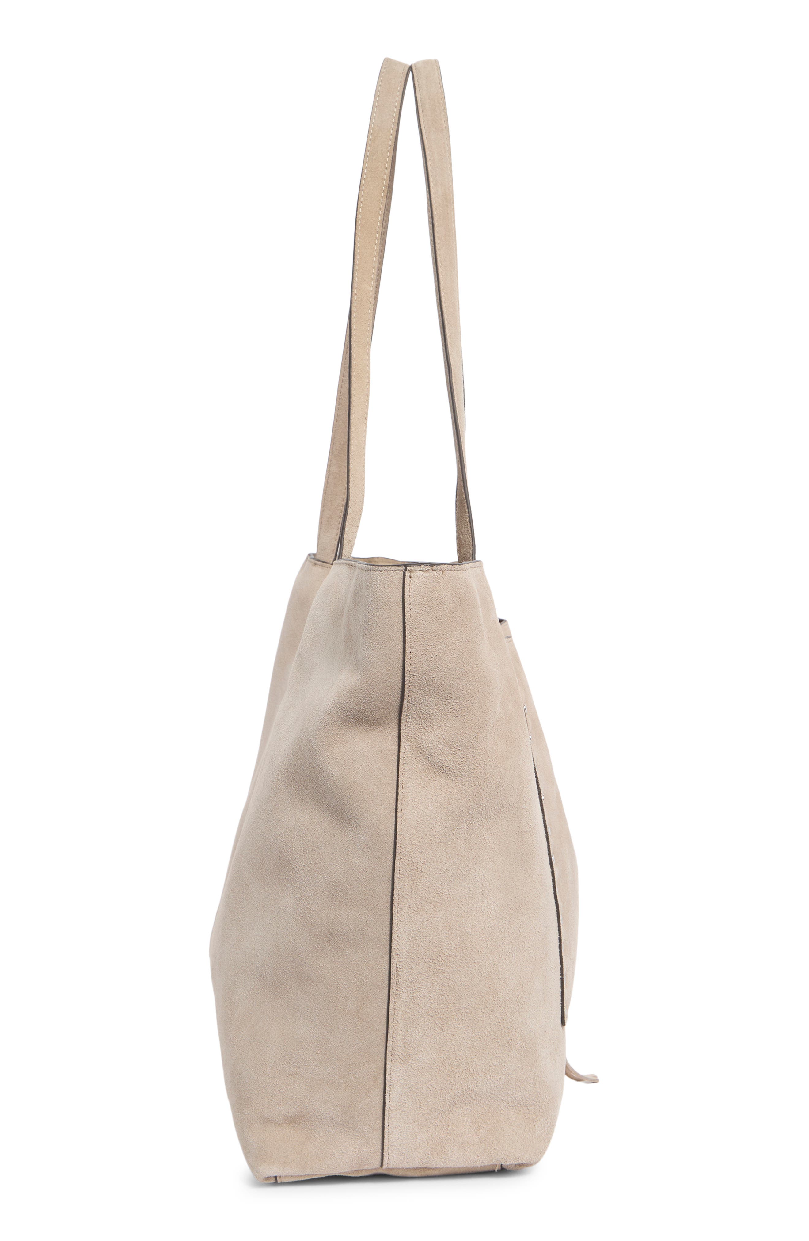 Rebecca Minkoff Darren Pocket Tote, Alternate, color, Truffle