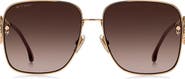 Etro 61mm Gradient Square Sunglasses
