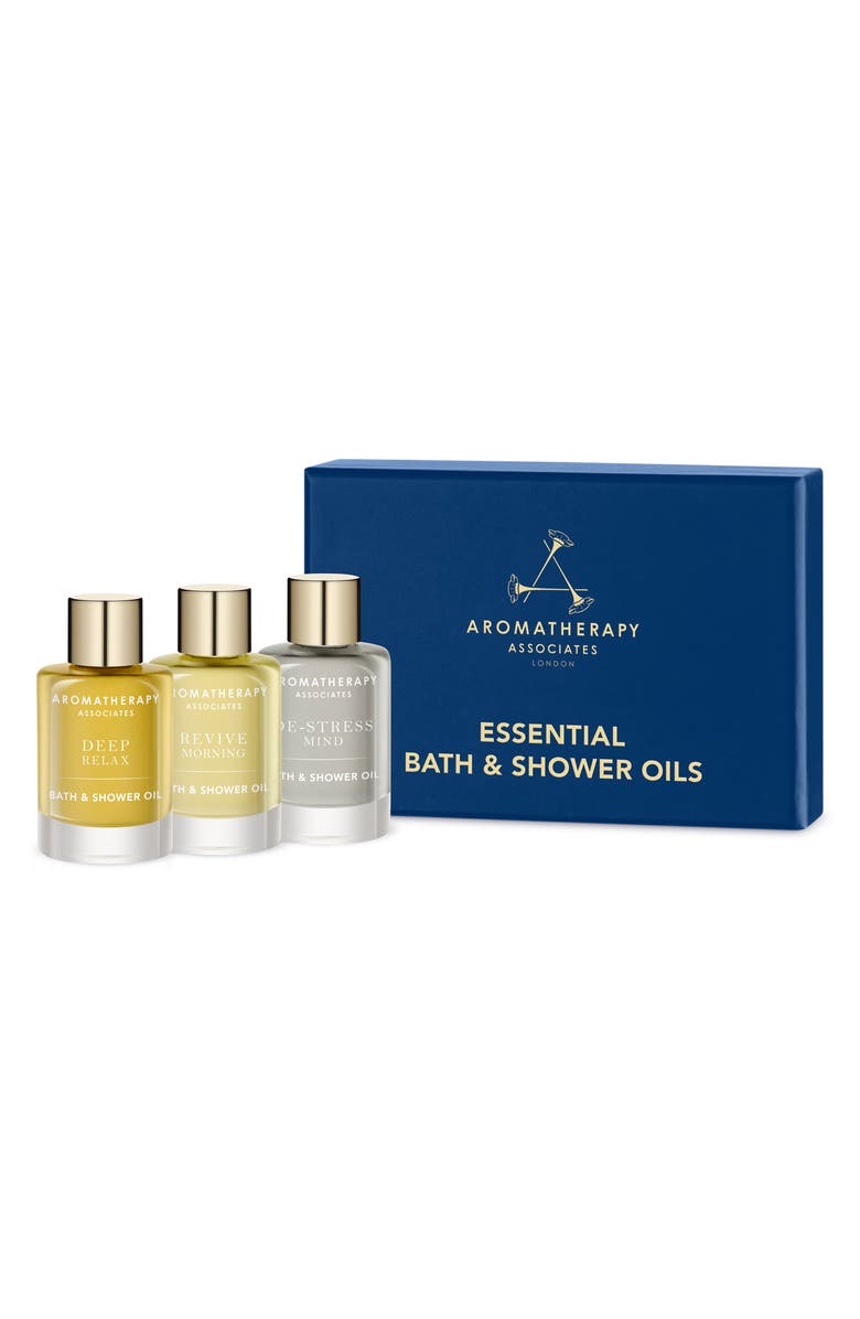 Aromatherapy Associates Essential Bath & Shower Oil Trio, Alternate, color,