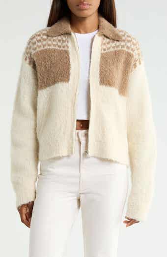 The Zip Raquette Cardigan