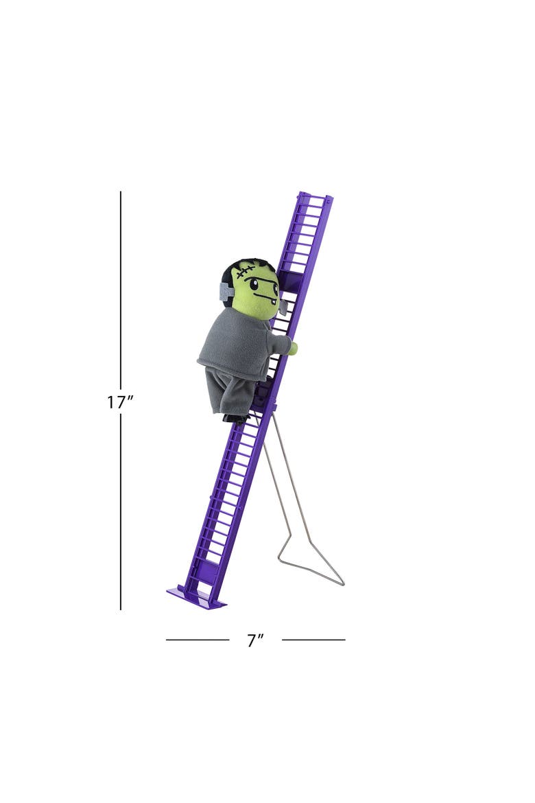 17 in. Ladder Climbing Frankenstein, Alternate, color, Multicolor