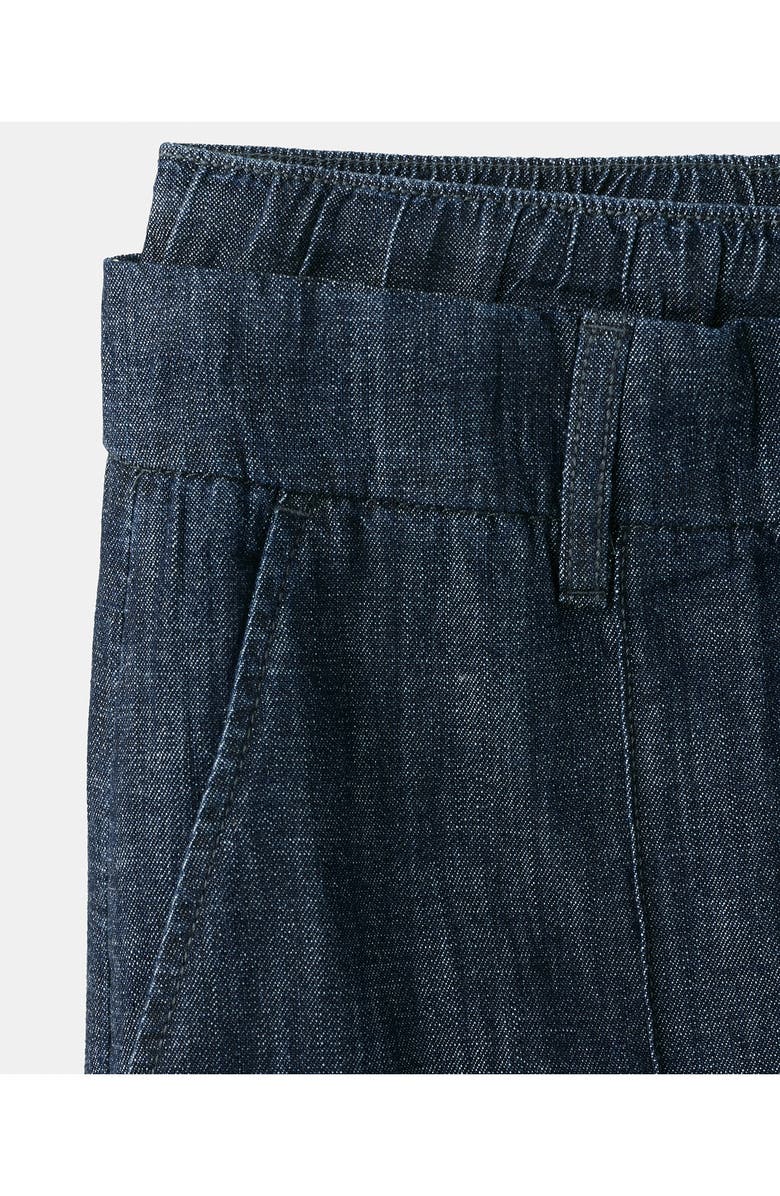 MANGO Wide Leg Denim Pants, Alternate, color, Open Blue