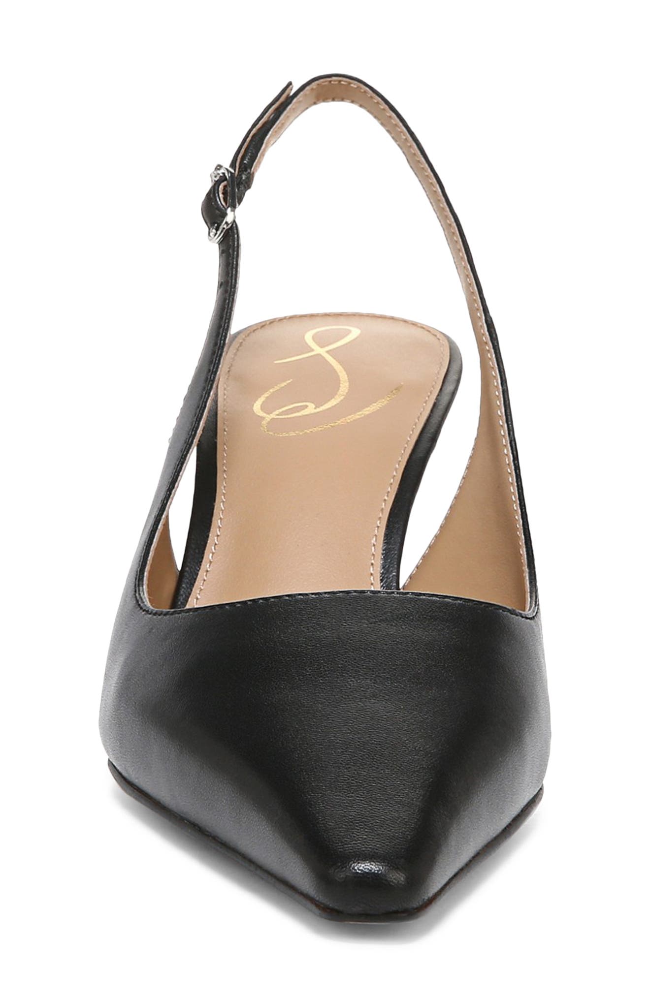 Bianka Slingback Pump, Alternate, color, BLACK