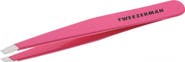 TWEEZERMAN Pretty In Pink Slant Tweezer