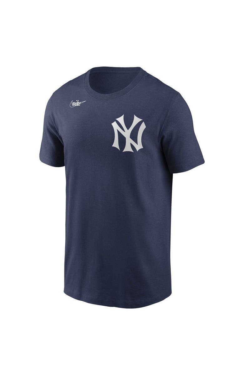Nike Men's Nike Thurman Munson Navy New York Yankees Cooperstown Collection Name & Number T-Shirt, Alternate, color, 