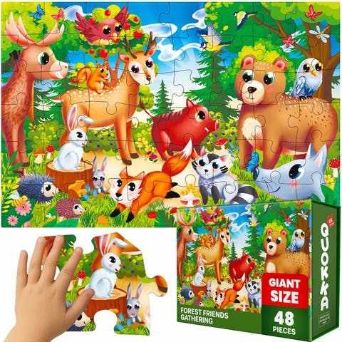 Giant Floor Kids Jigsaw Puzzles - Interactive Learning and Play