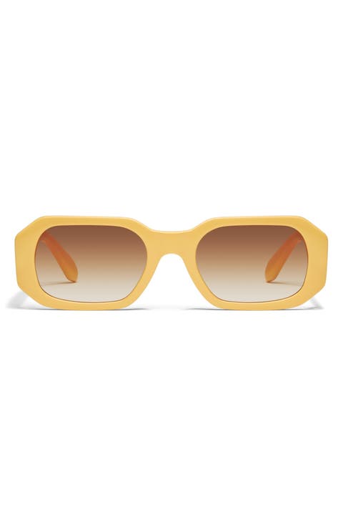 Hyped Up 53mm Square Sunglasses